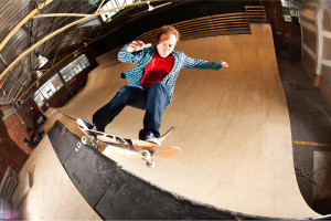 skater half pipe